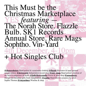 4/12/19 - Pop-up at This Must Be The Christmas Marketplace - Yes