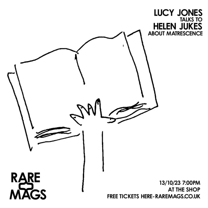 Event - 13/10/23 - Lucy Jones Talks To Helen Jukes About Matrescence