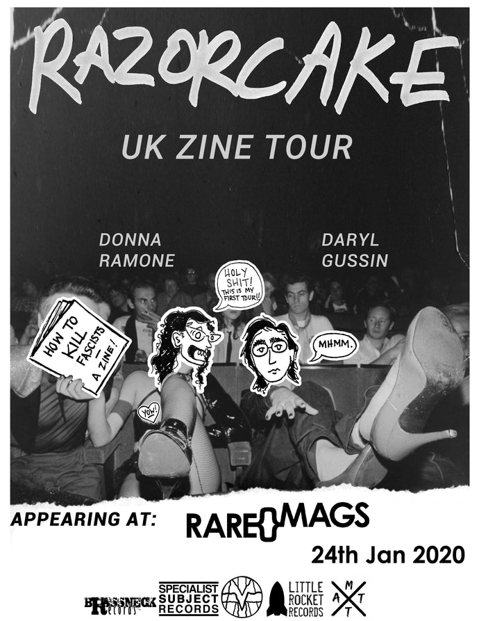 24/01/20 - Razorcake UK Zine Tour