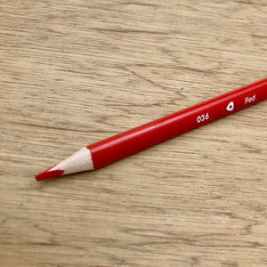 Milan Bicolour Red-Blue Triangular Pencils