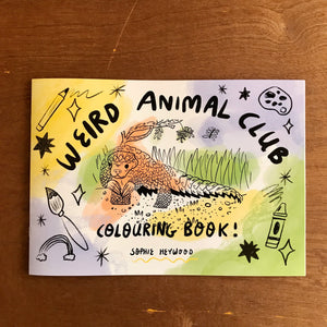 Weird Animal Club Colouring Book