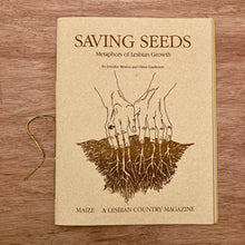 Saving Seeds: Metaphors of Lesbian Growth