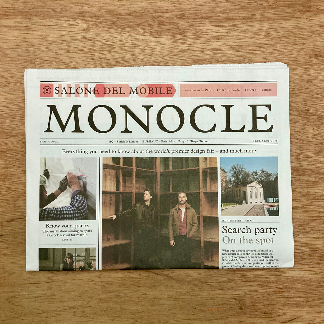 Monocle Salone Del Mobile Newspaper