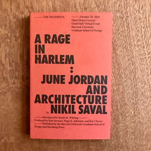 A Rage In Harlem - June Jordan And Architecture