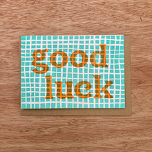 Good Luck Card
