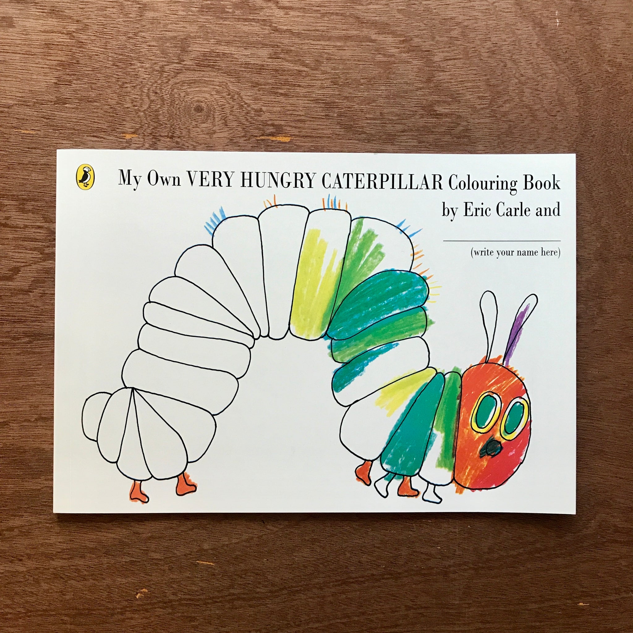 Rare　–　Book　Caterpillar　Colouring　Hungry　Very　Mags