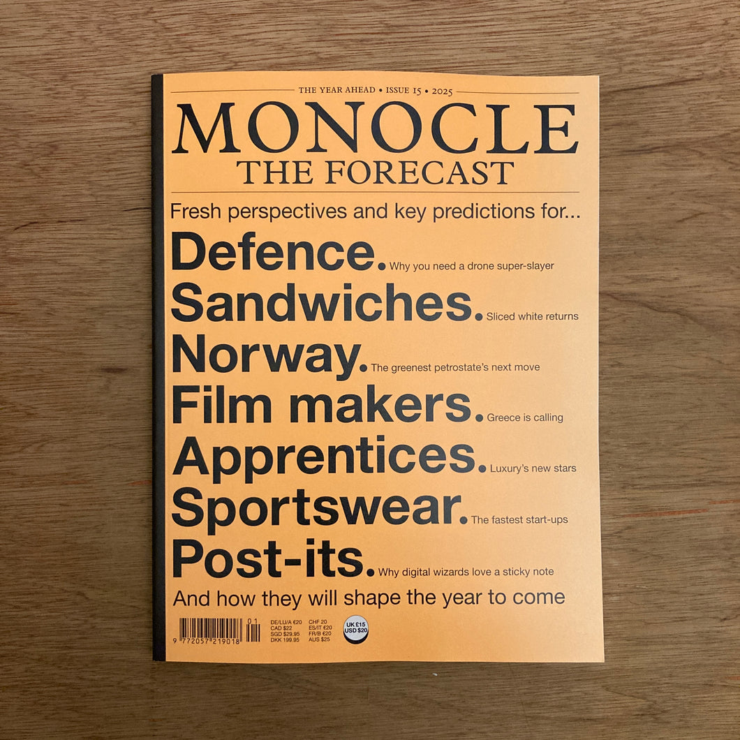 Monocle The Forecast 2025