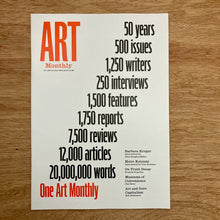 Art Monthly Issue 500
