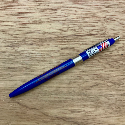 Penco Hightide Biro Graph Ballpoint Pen - Blue