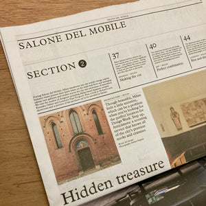 Monocle Salone Del Mobile Newspaper