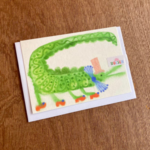 Crocodile Card