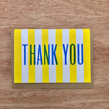 Thank You Stripe Card