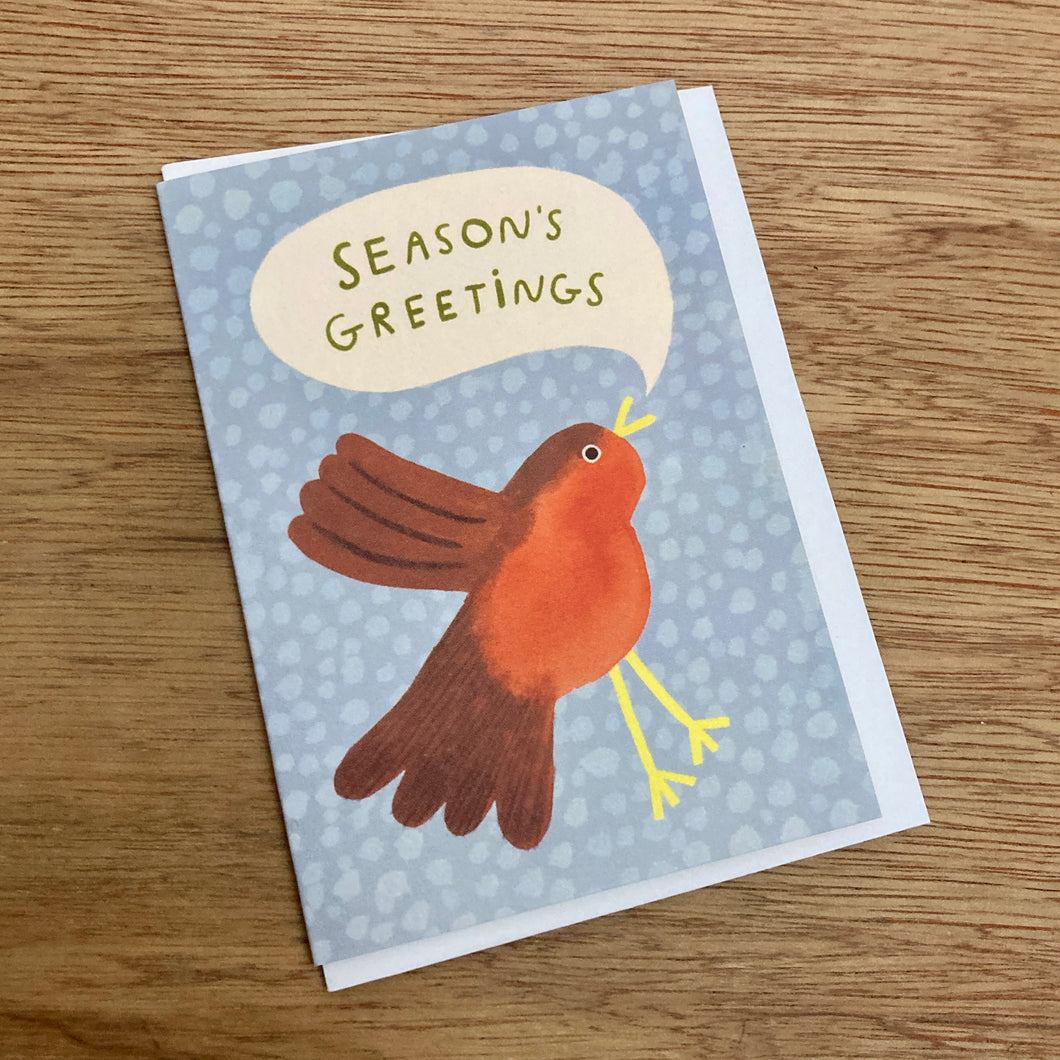 Mini Robin Christmas Card