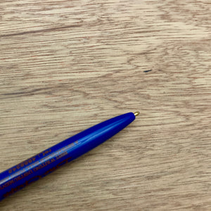 Penco Hightide Biro Graph Ballpoint Pen - Blue