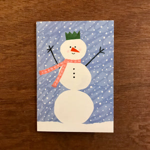Snowman Mini Card
