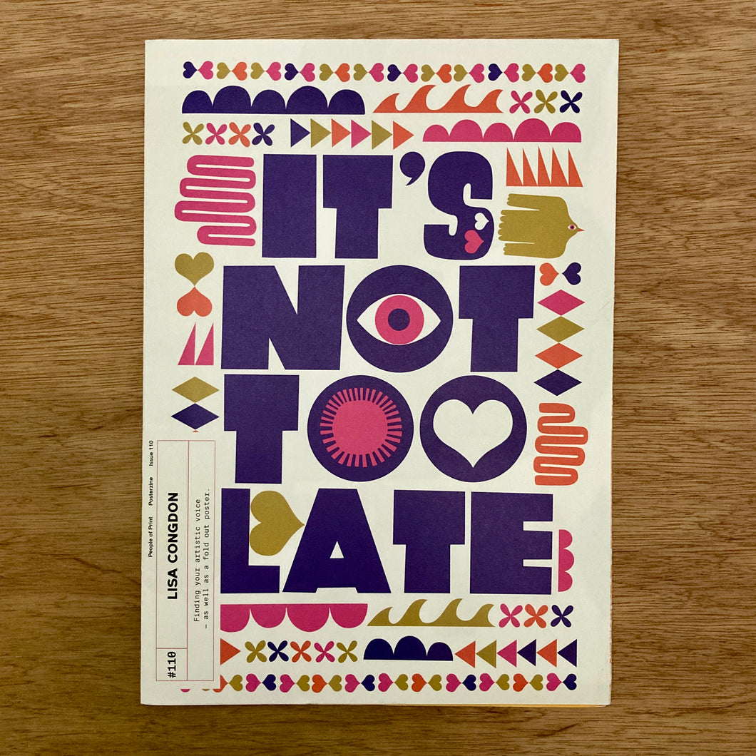 Posterzine Issue 110 - Lisa Congdon