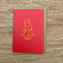 Cat Hug Card