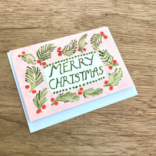Mini Merry Christmas Card