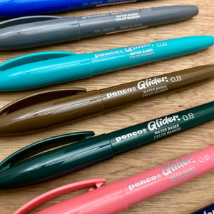 Penco Hightide Glider Colour Pen Set