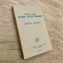 Hightide Penco Puggy's Paperback Notebook - Navy Cover