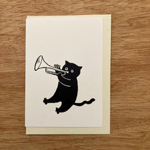 Jazz Cats Cello/Trumpet Card
