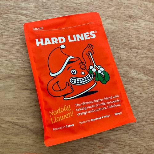 Hard Lines Festive Coffee - Nadolig Llawen!