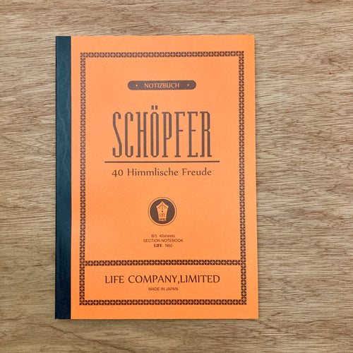 Life Schopfer Notebook - B5 - Grid