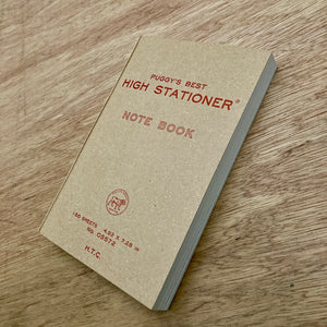 Hightide Penco Puggy's Paperback Notebook - Red Cover