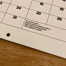 Brutalist Botany 2026 Calendar