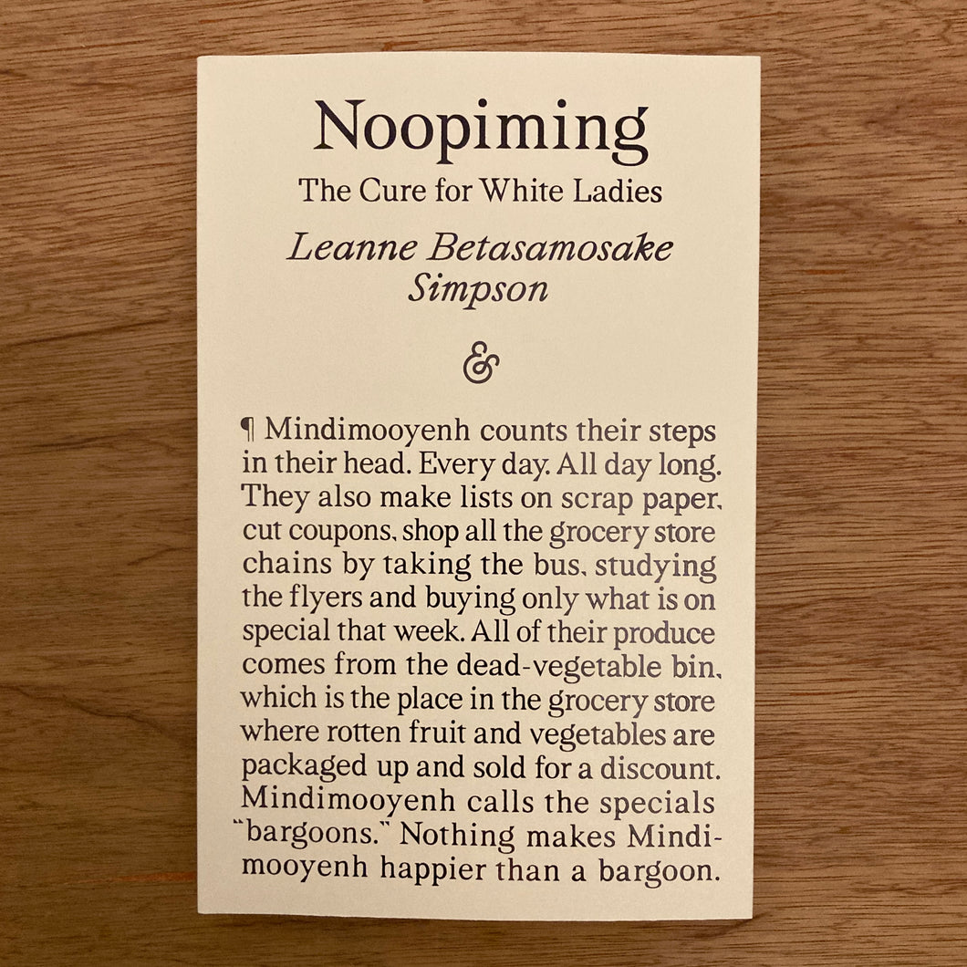 Noopiming: The Cure for White Ladies