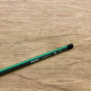 Milan B Graphite Triangular Pencil