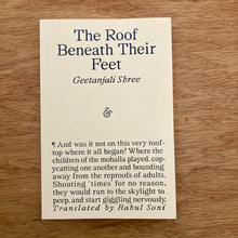 The Roof Beneath Their Feet