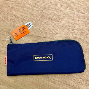 Penco Flat Pen Case - Navy