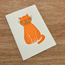 Cat With Cone Card