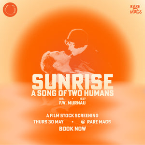 Film Stock Film Night - Sunrise: A Story Of Two Humans - 30/5