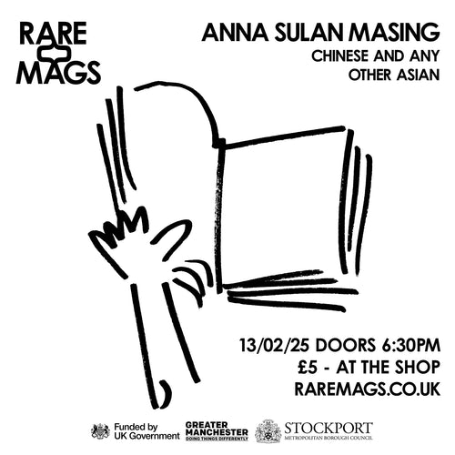 Tickets For Anna Sulan Masing - Chinese And Any Other Asian - 13/02