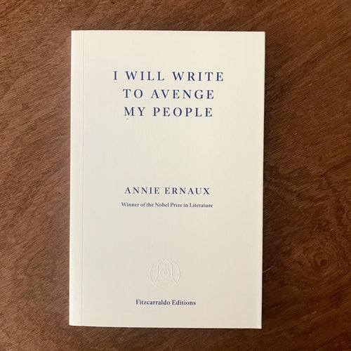 I Will Write To Avenge My People
