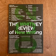The Whitney Review Of New Writing Issue 2