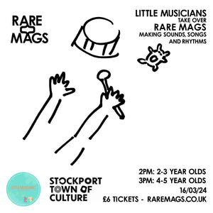 Tickets for Little Musicians X Rare Mags - 16/3