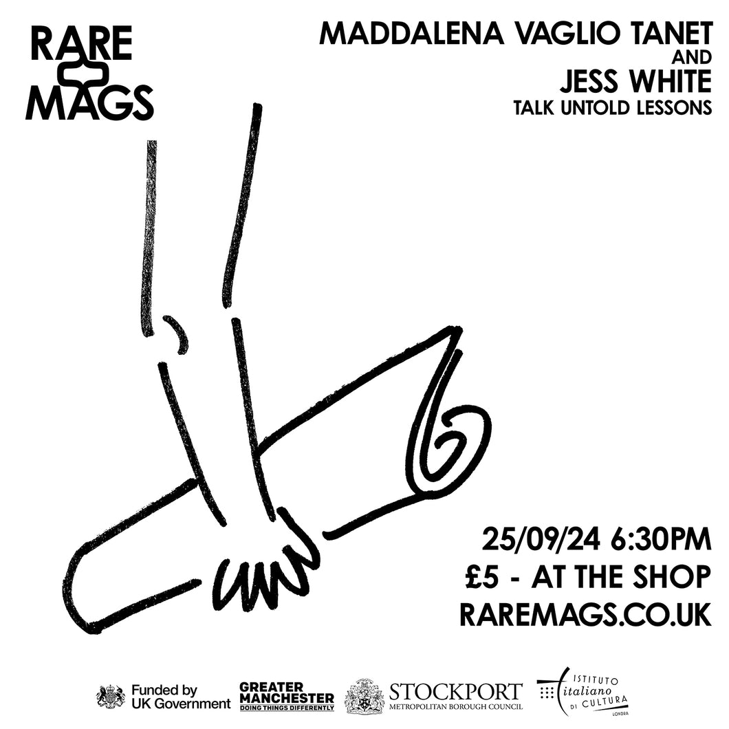 Tickets For Maddalena Vaglio Tanet And Jess White - 25/9