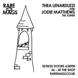 Tickets For Thea Lenarduzzi And Jodie Matthews - 10/10