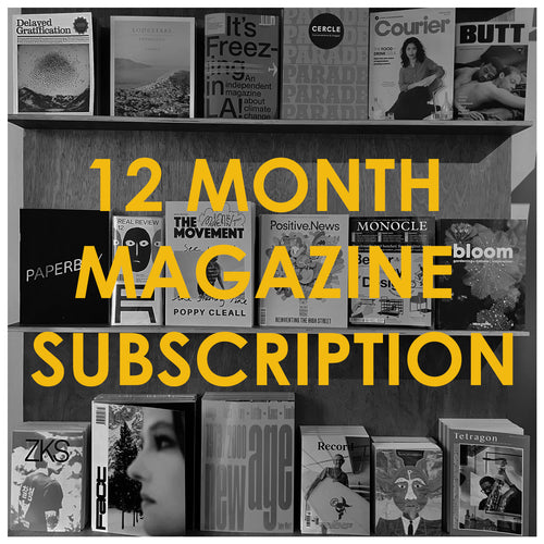Twelve Month Magazine Subscription