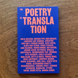 The Poetry Of Translation