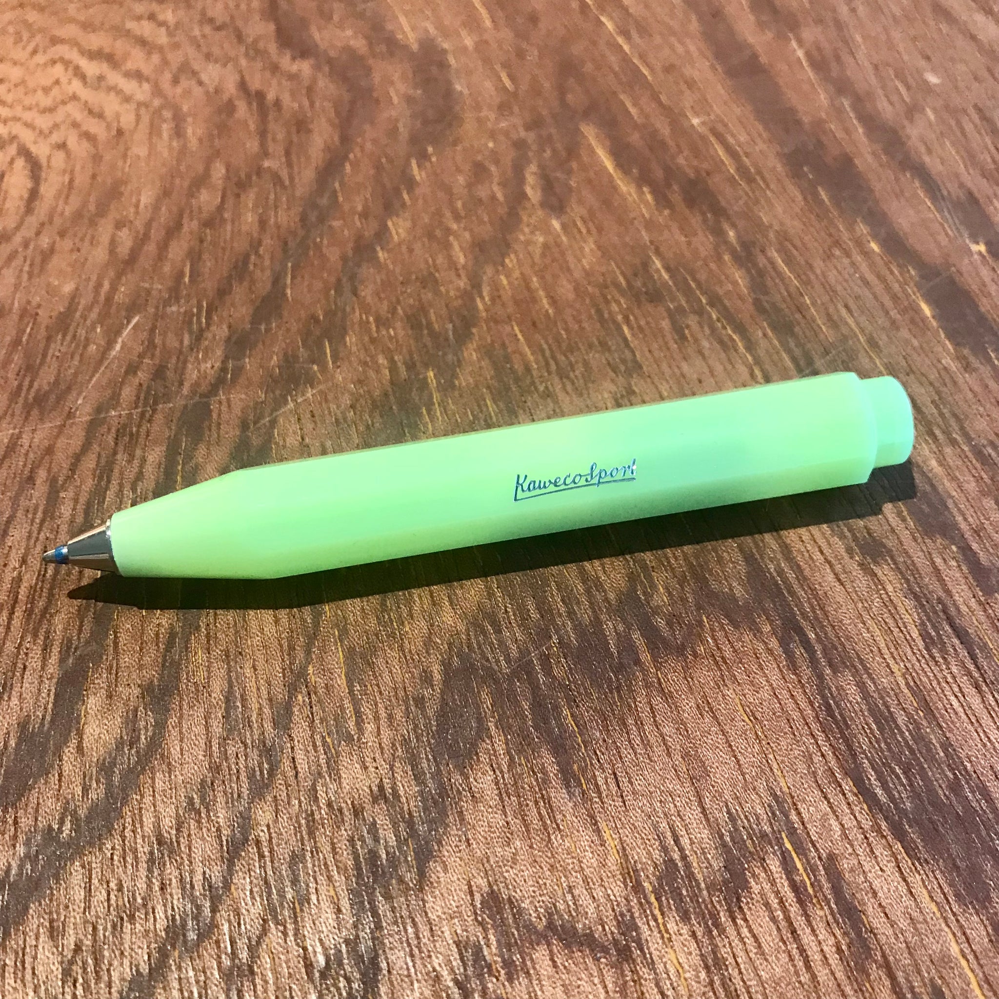 Kaweco Frosted Sport Ballpoint Lime – Rare Mags