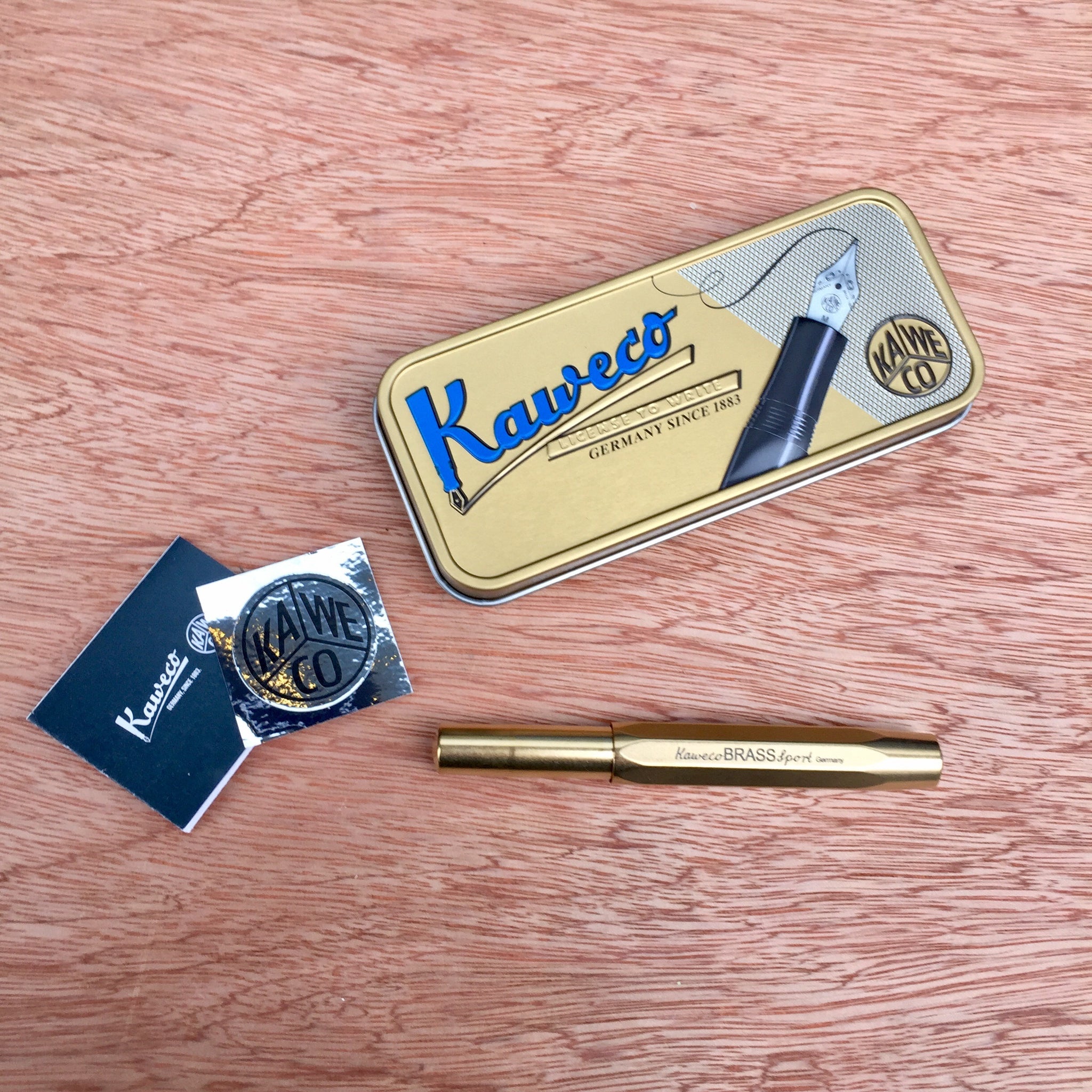Kaweco Brass Sport Rollerball – Rare Mags