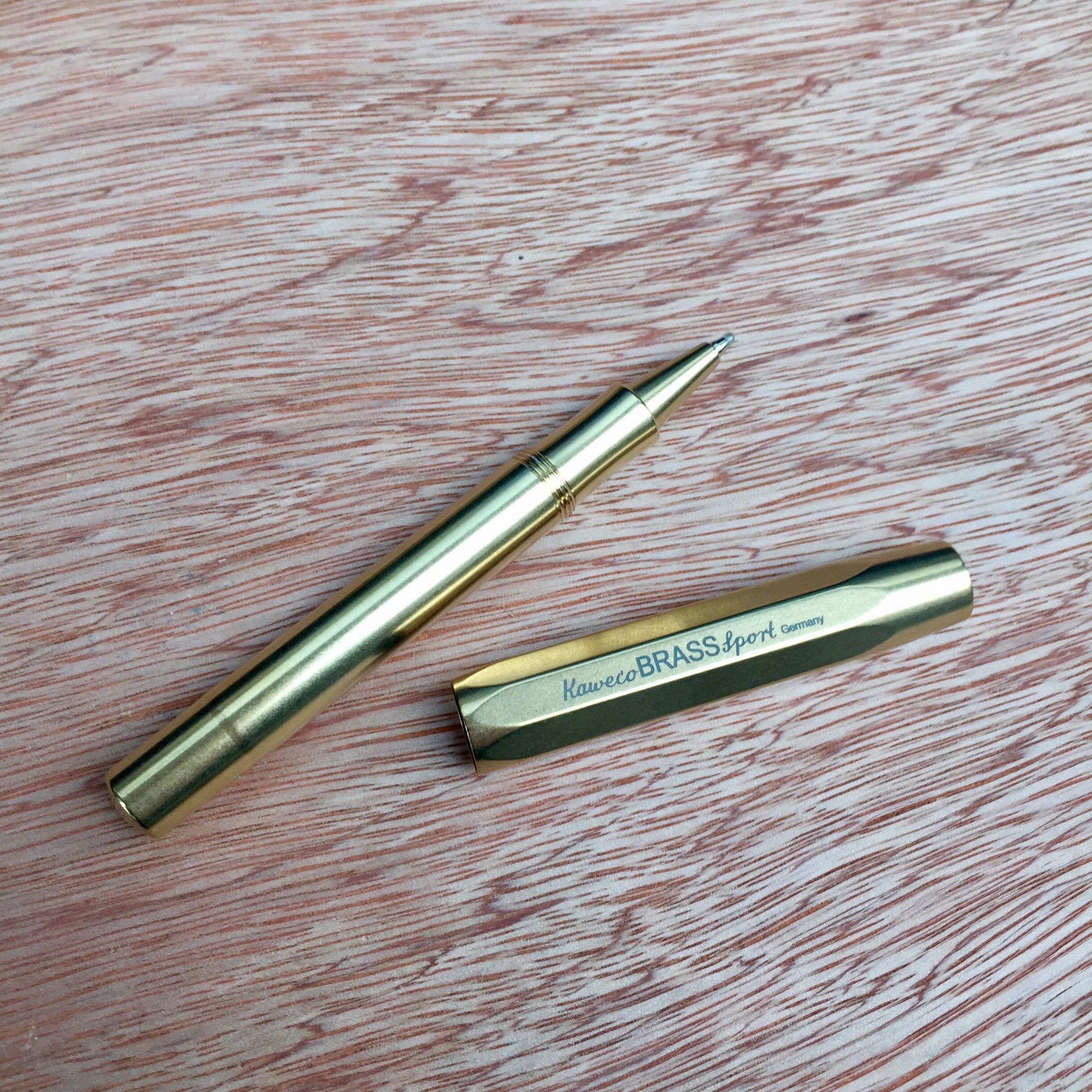 Kaweco Brass Sport Rollerball – Rare Mags