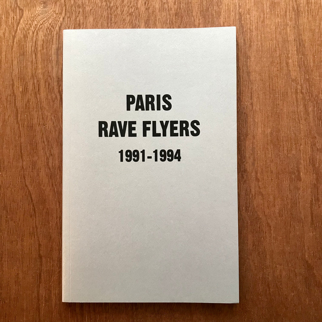 Paris Rave Flyers